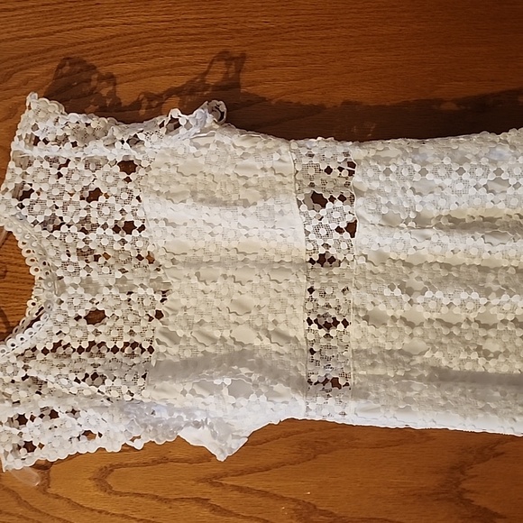 Nordstrom Brand- Lauren Lace Overlay Dress - Picture 4 of 8